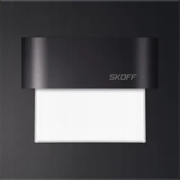 Nástěnné svítidlo Schodišťové svítidlo Skoff 1,8 W černé integrované LED