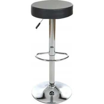 Barová židle BAROVÁ ŽIDLE OTOČNÝ BAROVÁ ŽIDLE STOLIČKA LOFT EKO REMO ČERNÁ