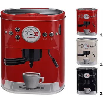 Kávovar Retro dóza na kávu, pákový kávovar, barva náhodná