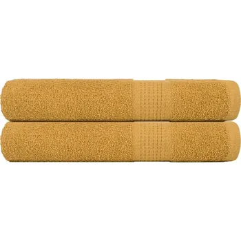 Prostěradlo Zlaté osušky do sauny 80 x 200 cm, 100% bavlna, 2 ks