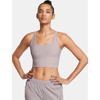 Dámské tílko Under Armour Meridian Rib Crop Tank 1386613-015 Šedá XS