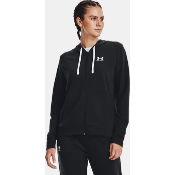 Dámská mikina Dámská mikina Under Armour Rival Terry FZ Hoodie 1369853-001 Černá SM