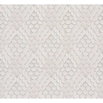 Tapeta Marburg Vliesová tapeta na zeď, šedo-béžová, 3D vzor, 35811, Papis Loveday Fashion Icon, Marburg, velikost 10,05 x 0,7 m