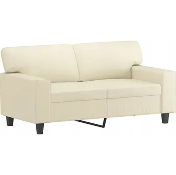 Pohovka Krémová dvoumístná pohovka 154x77x80 cm