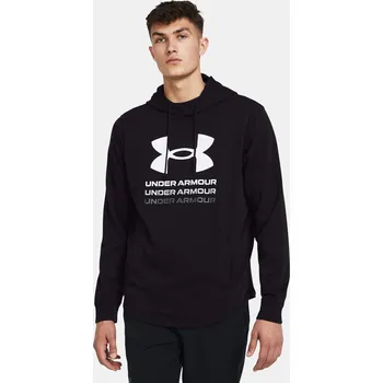 Pánská móda Pánská mikina Under Armour UA Rival Terry Graphic Ho 1386047-001 Černá MD