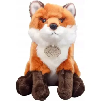 plyšák LIŠKA PLYŠOVÝ PLYŠOVÝ MAZLÍČEK PŘÍTULNÍČEK 23CM