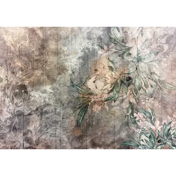 Fototapeta Fototapeta LISTY Beton Retro Vintage 416x254 cm