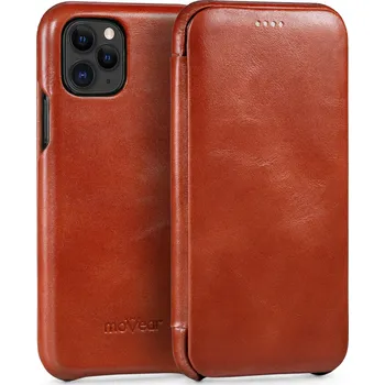 Pouzdro na mobilní telefon Flipový Pouzdro moVear pro Apple iPhone 11 Pro hnědý