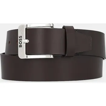 Opasek Kožený pásek BOSS Jemio_Sz40 50512795 hnědá 89X, vel. 90