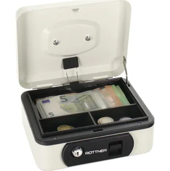 Trezor Rottner Pro Box 1 pokladnička bílá