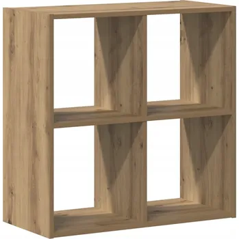 Knihovna Knihovna dub artisan 68,5 x 32 x 68,5 cm se 4 policemi