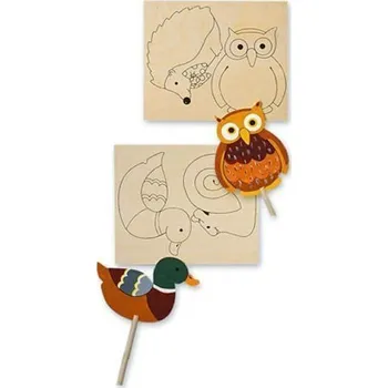 plyšák Vyřezávací obrázky - zvířátka