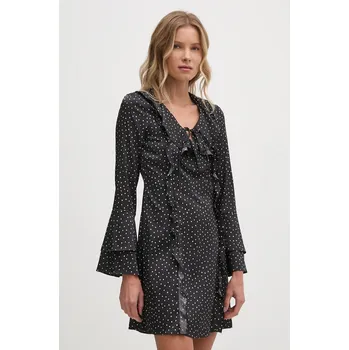 Dámské šaty Šaty Sisley 4ETLLV06V černá 99X, vel. 40