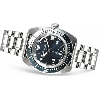 Hodinky HODINKY VOSTOK AUTOMATIK AMPHIBIA 170894 MODRÉ KLASICKÉ