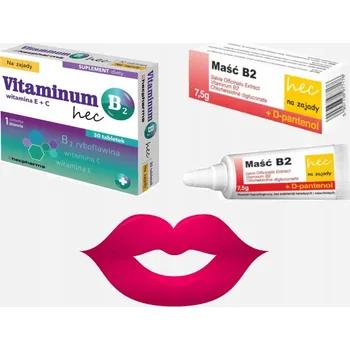 Péče o rty Mast hecpharma na opary a koutky 7,5 ml 7,5 g