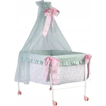 Doplněk pro panenku Postýlka Cloe s baldachýnem pro panenku do 46 cm Asi 3712104