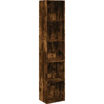 Knihovna Knihovna, kouřový dub, 40 x 30 x 189 cm