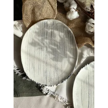 Talíř Oválný talíř 26,5/22,5 cm Black Loft Plus