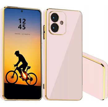 Pouzdro na mobilní telefon Zadní Kryt WWW pro Xiaomi Redmi 13C 5G růžový