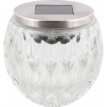 Venkovní osvětlení SOLÁRNÍ LAMPA SKLENĚNÁ KOULE SLZA DEKORACE ZAHRADY BAREVNÁ STOJÍCÍ