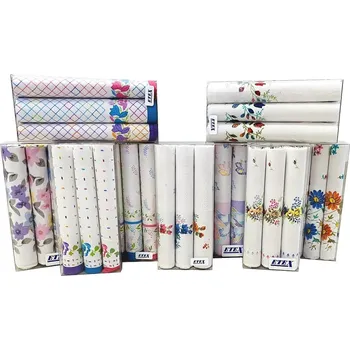 Dámské kapesníky L04 dárková krabička - 3 ks