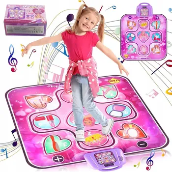 Herní příslušenství PODLOŽKA NA TANCOVÁNÍ K POČÍTAČI PC TV TANČNÍ HUDEBNÍ HRA 179 PÍSNÍ