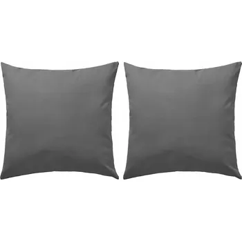 Prostěradlo Polštáře šedé 45x45 cm, 2 ks polyester, voděodolné