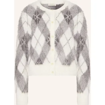 Dámské oblečení Calvin Klein Jeans Dámský Svetr, bílá / šedá, 38