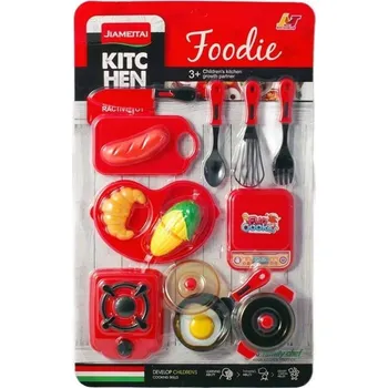 Dětská kuchyňka SADA KUCHYŇSKÉHO NÁDOBÍ "FOODIE KITCHEN" – Dveře do kulinářského království