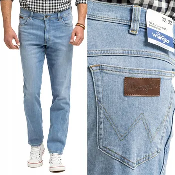 Pánské džíny Pánské džíny rovného střihu Wrangler TEXAS SLIM 33/32