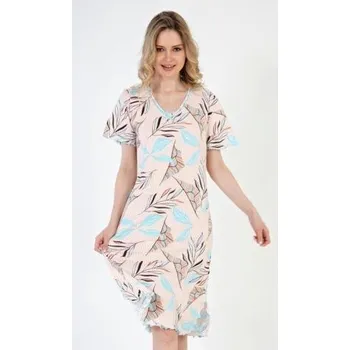 Dámské noční prádlo Dámská noční košile Vienetta Secret Melissa mentolová XL