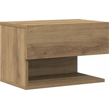 Noční stolek Závěsný noční stolek dub artisan 46 x 29,5 x 30 cm