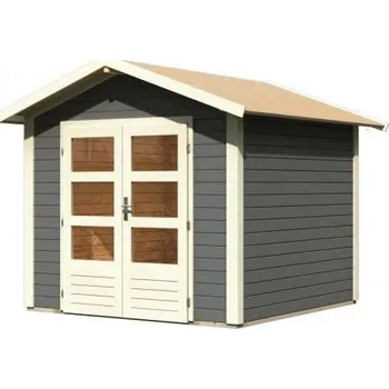 Zahrada dřevěný domek KARIBU TALKAU 4 (83337) terragrau