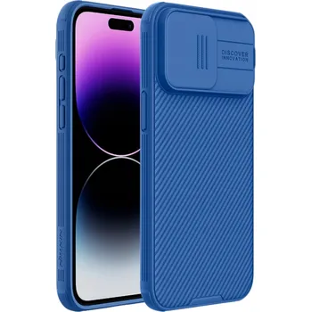 Pouzdro na mobilní telefon Nillkin Zadní Kryt pro Apple iPhone 15 Pro Max modrý