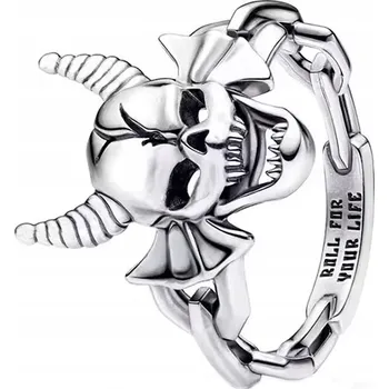 Prsten Prsten Klub Pekelného Ohně HVC stříbro 925, vel 23 (20 mm)