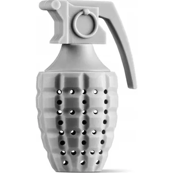 Konvice na čaj Silikonové sítko na čaj a bylinky ve tvaru granátu - designový zaparzovač