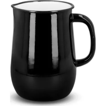Konvice smaltovaná Emajlo Olkusz ČERNÁ 2,5 l