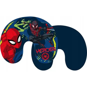 Polštář Polštář polštář Spiderman pavouk Marvel 33x28 dětská rohlíková opěrka hlavy