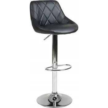 Barová židle Barová Židle F.H. Angel černá 105 cm umělá kůže