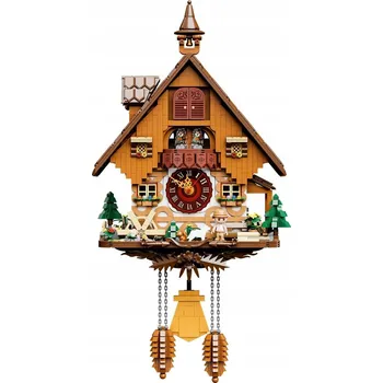 ostatní stavebnice STAVEBNICE PANTASY HODINY RETRO S KUKAČKOU A POHYBLIVÝMI DOPLŇKY 2163 DÍLKŮ