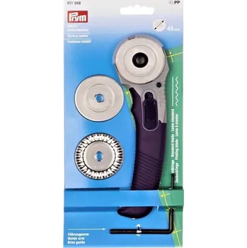 Kruhový řezač - řezací kolečko PRYM - KAI 45mm + 3 čepele