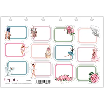 samolepka Fleppi Únor 2026 | arch 7