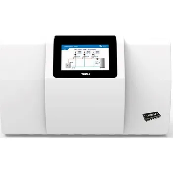 TECH CONTROLLERS EU-I-3 PLUS ekvitermní regulace 230V, 3 ventily, TUV, solární systém, týdenní - doprava zdarma