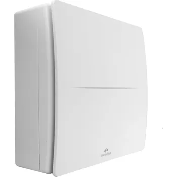Domácí ventilátor AERAULIQA QX100S radiální ventilátor 100mm, nástěnný/stropní, se zpětnou klapkou