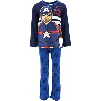 Chlapecké pyžamo Kapitán Amerika velikost 128