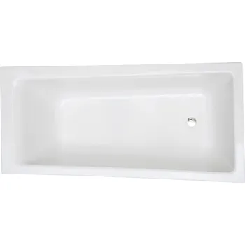 CONCEPT 100 rohová vana 170x85 cm, bez nožiček, akrylát