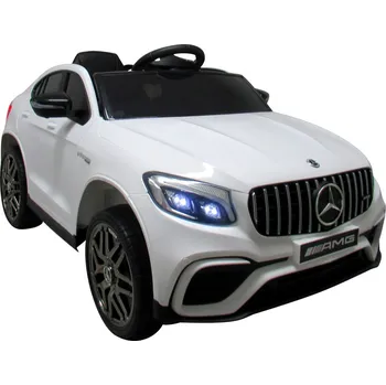 Dětské elektrovozidlo R-Sport MERCEDES GLC63S Elektrické autíčko 4x4 Bílé
