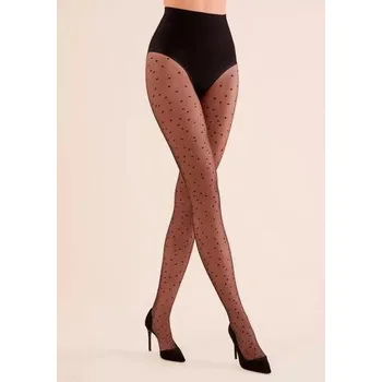 Dámské punčochy Dámské punčocháče Silvi 1194 GABRIELLA černá L