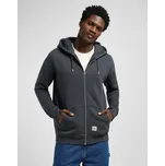 Lee WW Full Zip Hoodie Washed černá M