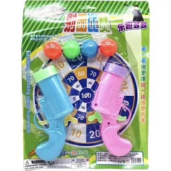 Dětská zbraň 77 Pistole na kuličky v blistru, mix barev NT6473